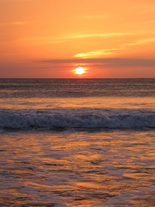 Close to Nature -  Ocean Waves on a Sandy Beach